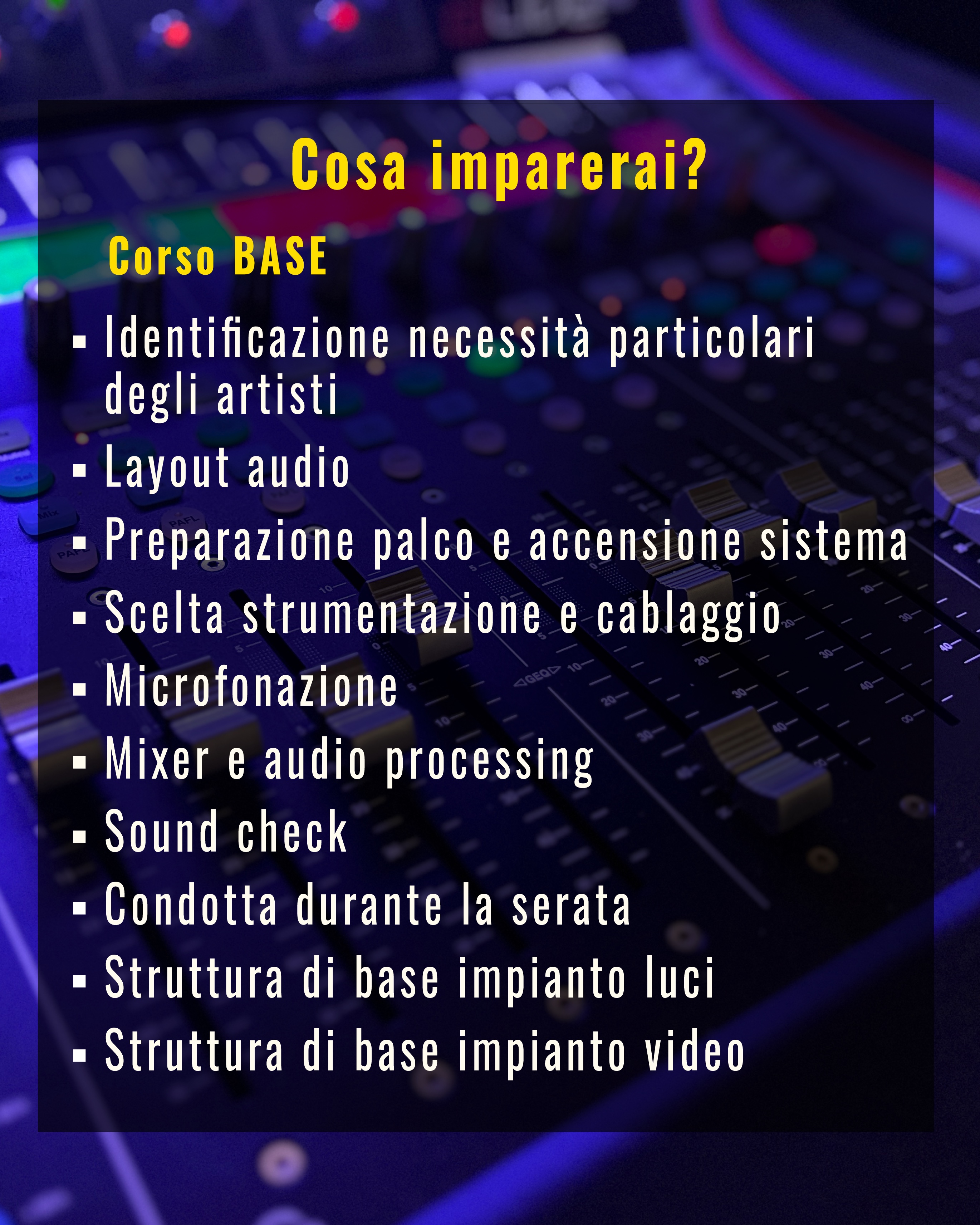 Programma del corso